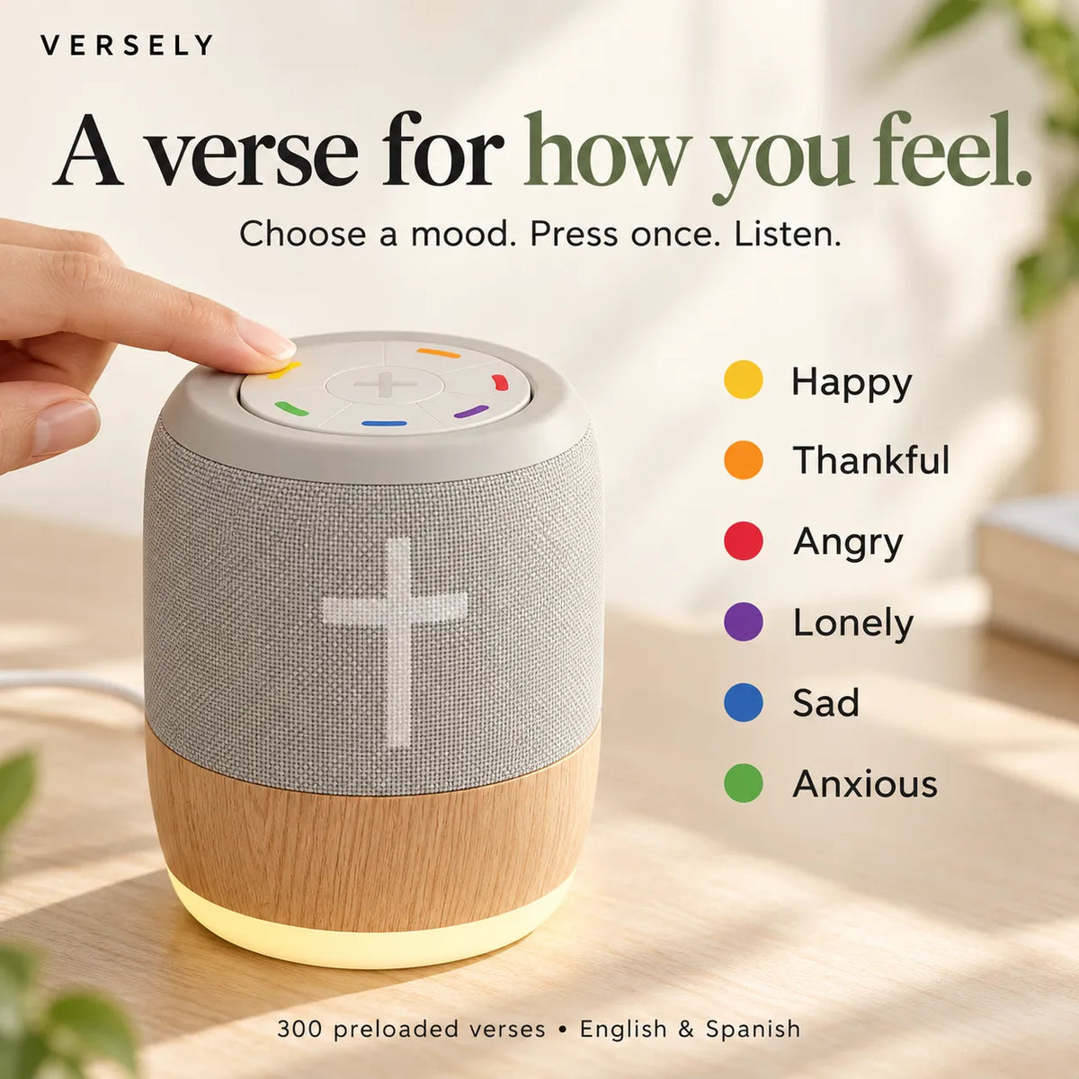 VERSELY — The Daily Verse Speaker.