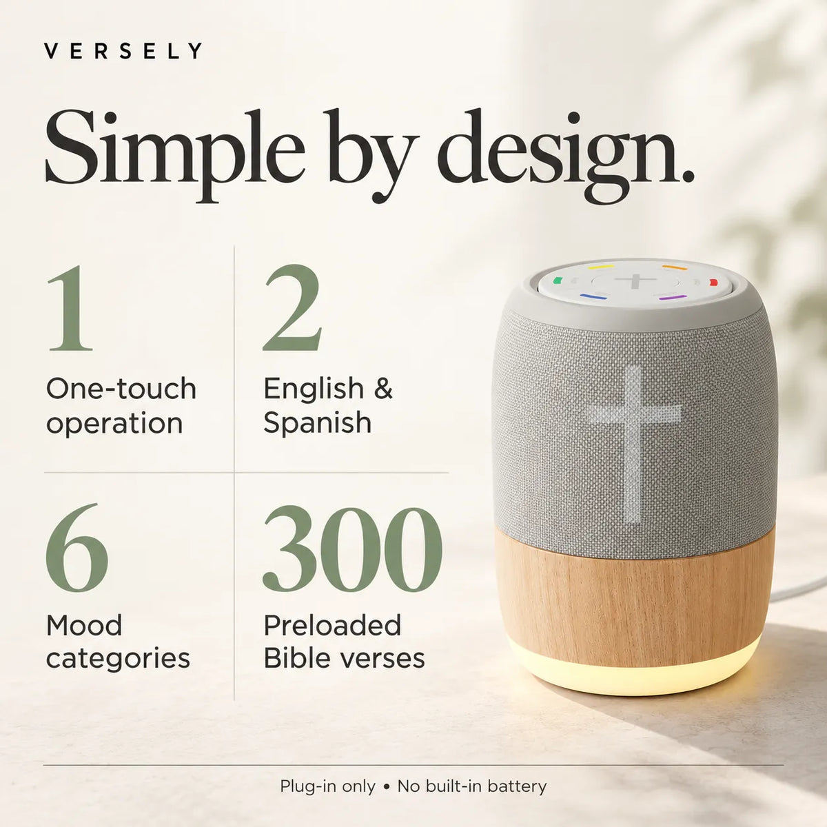 VERSELY — The Daily Verse Speaker.